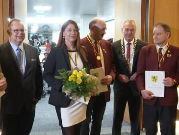 Stehempfang im Rathaus: Stadtempfang 038da0cd