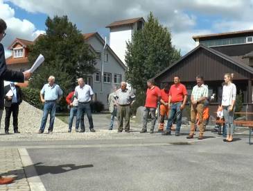 Spatenstich in Untersiemau: Wertstoff Clip 74ccb6de