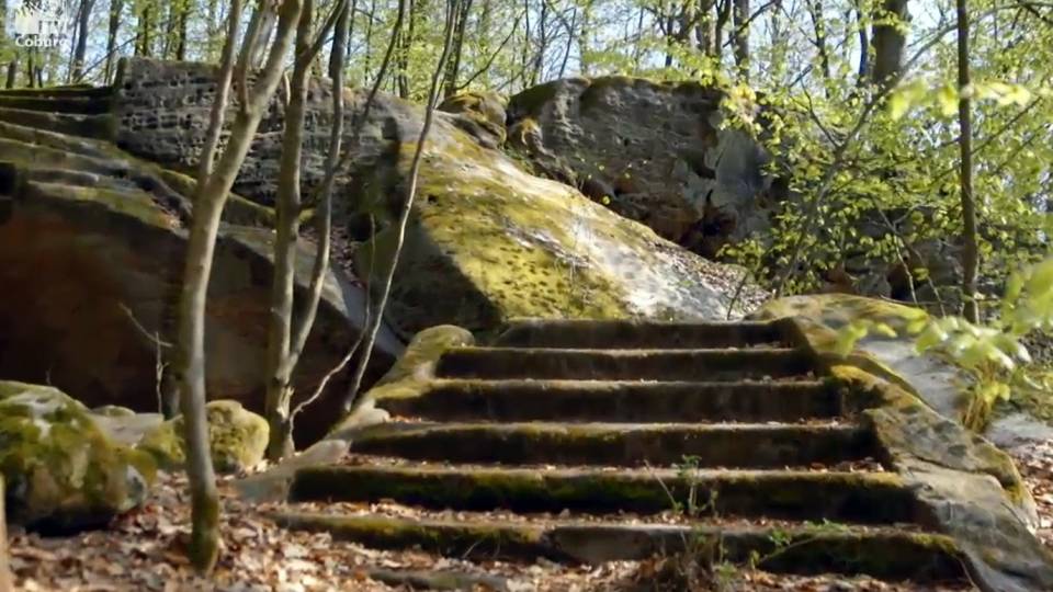 Die Felsen von Hohenstein: Felsen Clip 80e584ab