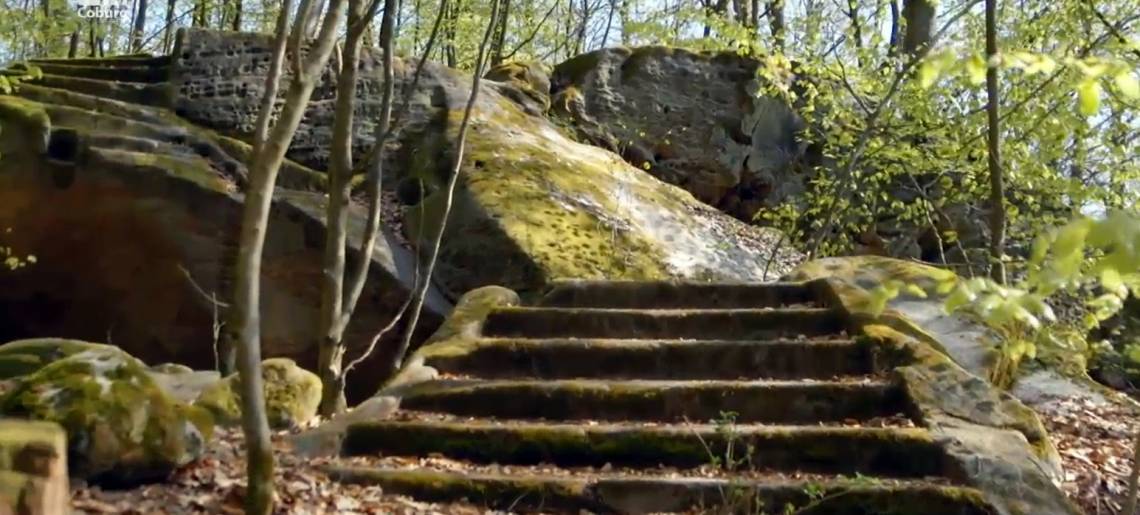 Die Felsen von Hohenstein: Felsen Clip 80e584ab