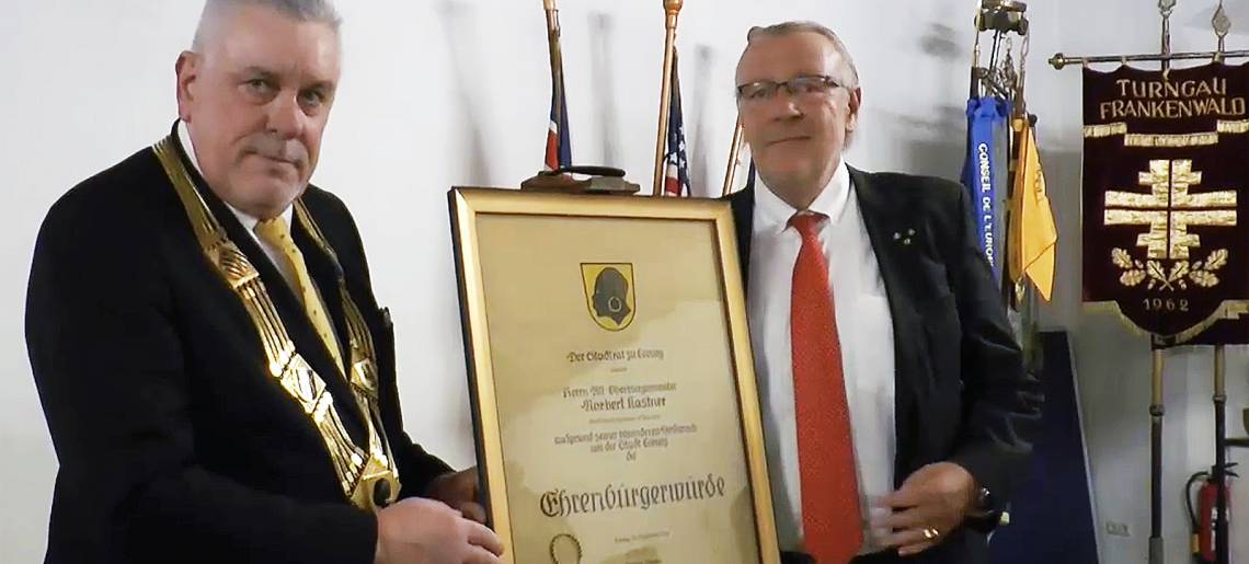 Kastner wird Ehrenbürger: Kastner Clip 374300c5