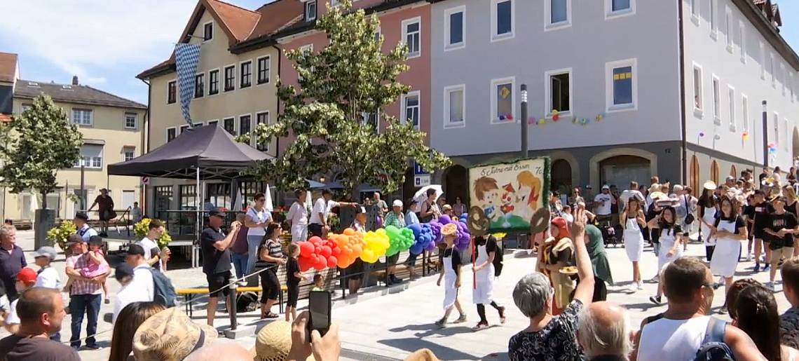 Kinderfest bei Kaiserwetter: Kinderfest Clip E5de4b0e