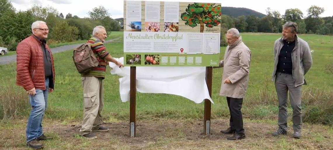 Obstlehrpfad für mehr Biodiversität: Lehrpfad Clip 252ec635