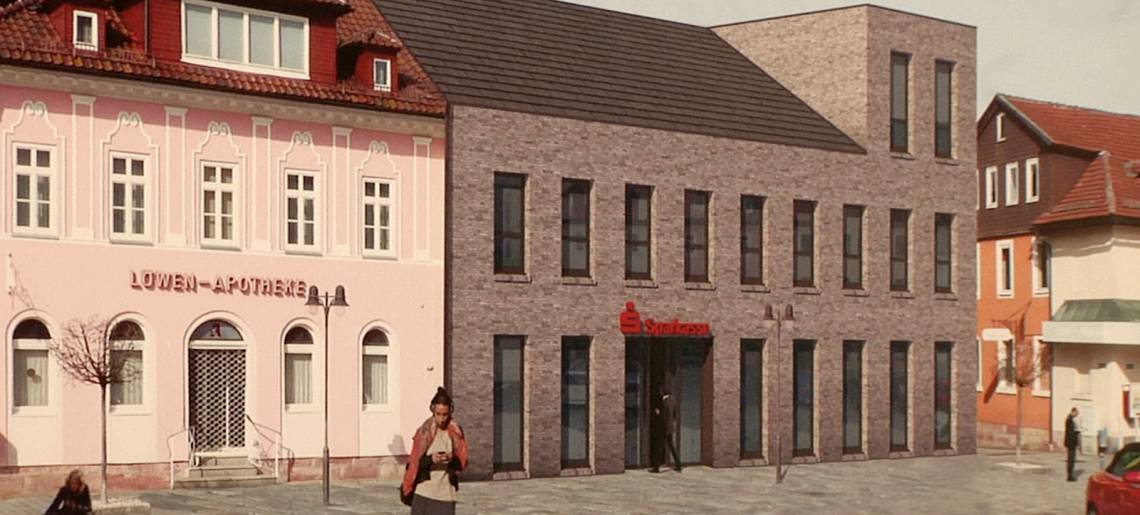 Bekenntnis zum Standort: Sparkasse Nec 65025a03