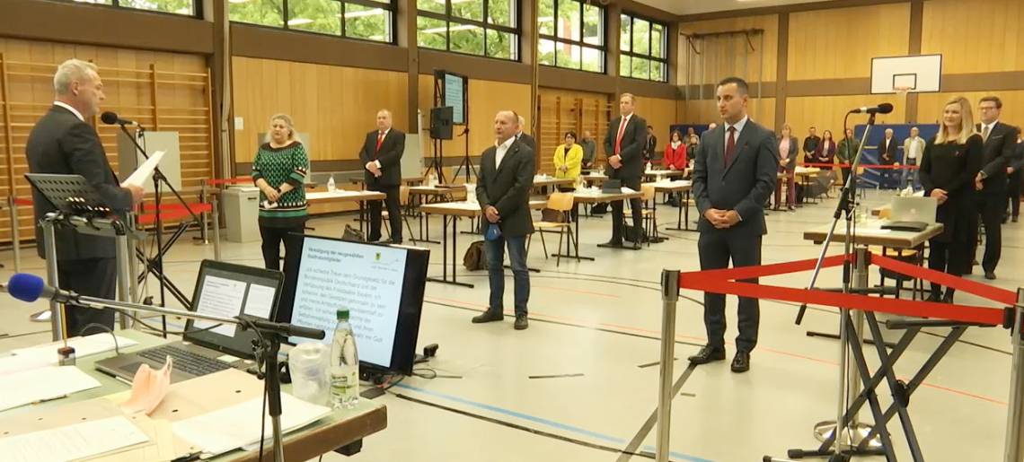 Neuer Stadtrat vereidigt: Stadtrat Nec Clip 1a926152